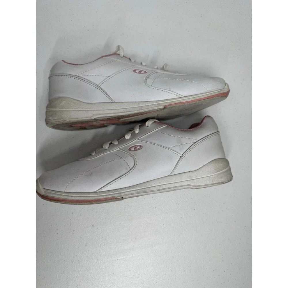 Dexter Raquel III Bowling Shoes White Pink Universal Womens Size 8.5 M